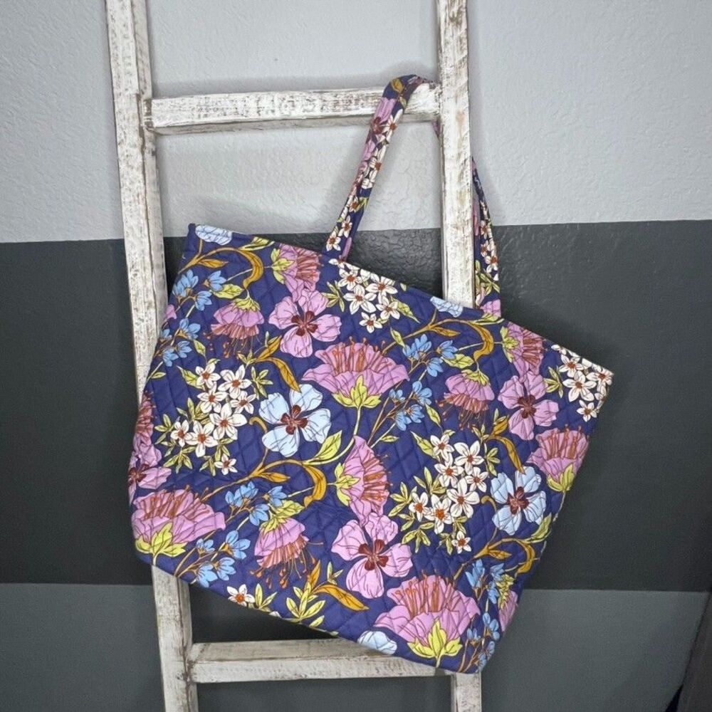 Vera Bradley Coffee Garden Large Weekender Travel Bag & Essential Grand Tote NWT - Picture 14 of 14